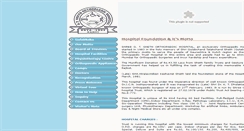 Desktop Screenshot of gtsorthohospital.org